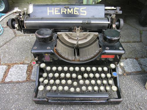 Hermes typewriter