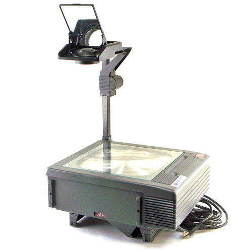 An overhead projector