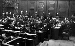 Photograph of the Courtroom During Nuremberg Trials