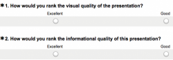 Screenshot of a sample poll from the website SurveyMonkey