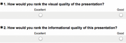 Sample Digital Poll Screenshot of a sample poll from the website SurveyMonkey