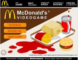 Screenshot of McDonald's Videogame