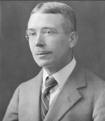 Black and white photograph of William Strunk